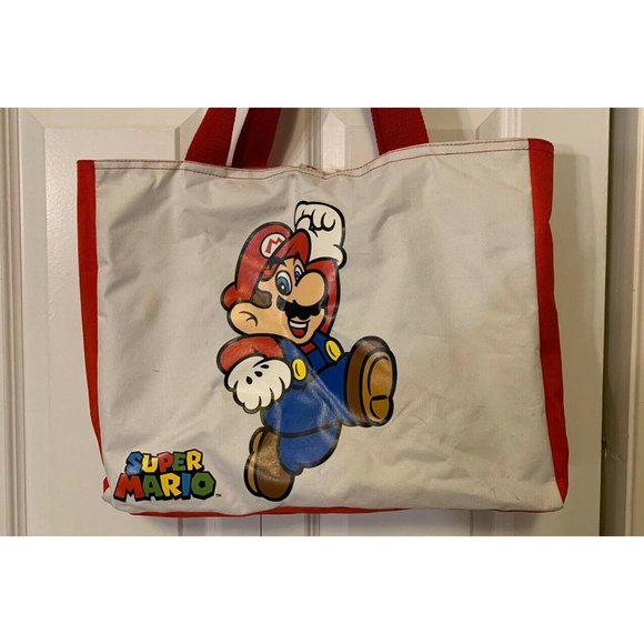 Nintendo Super Mario‎ Tote Bag Purse HTF Controller Gear - Picture 2 of 8